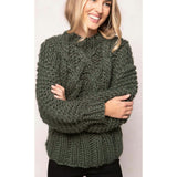 Erica Sweater in Emerald