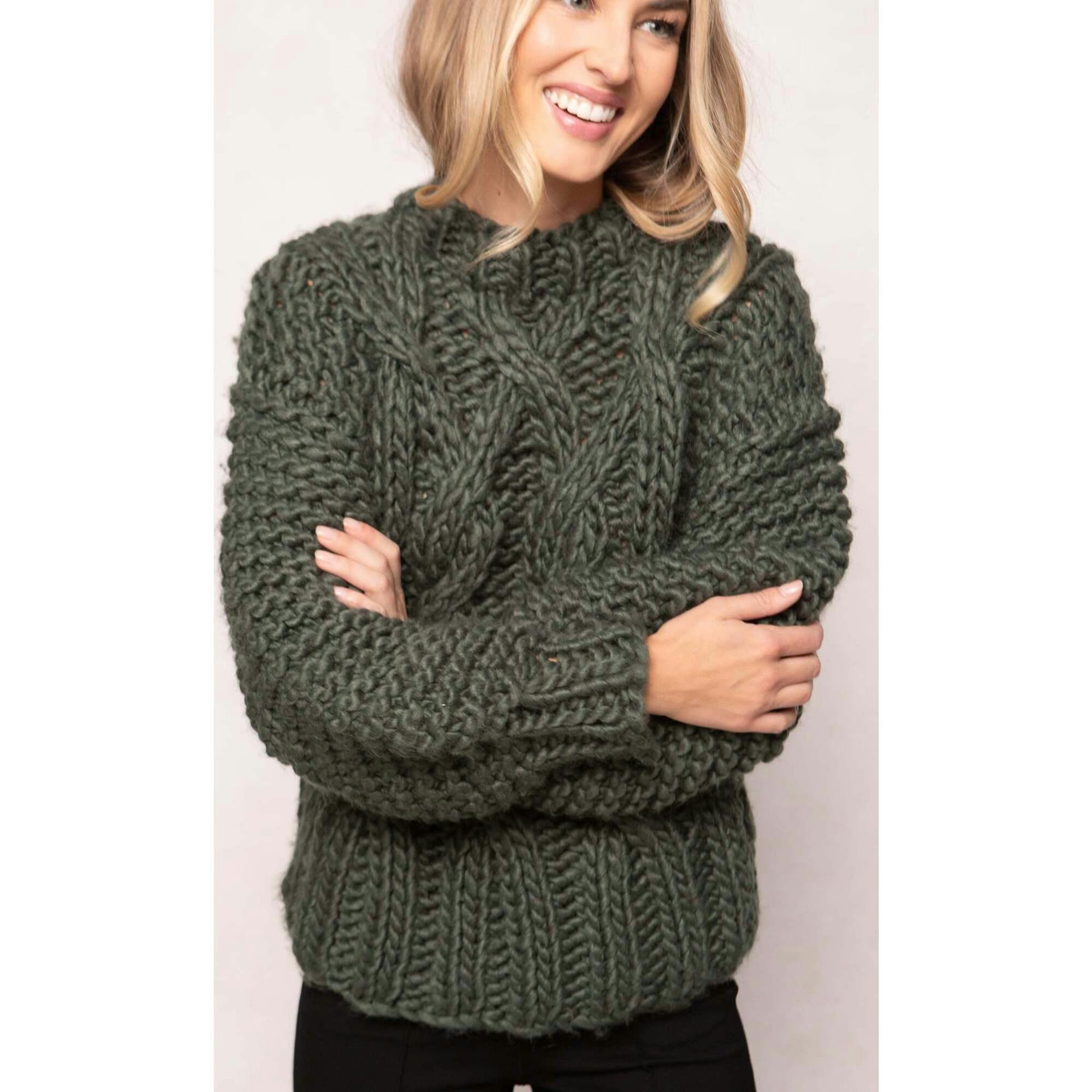 Erica Sweater in Emerald