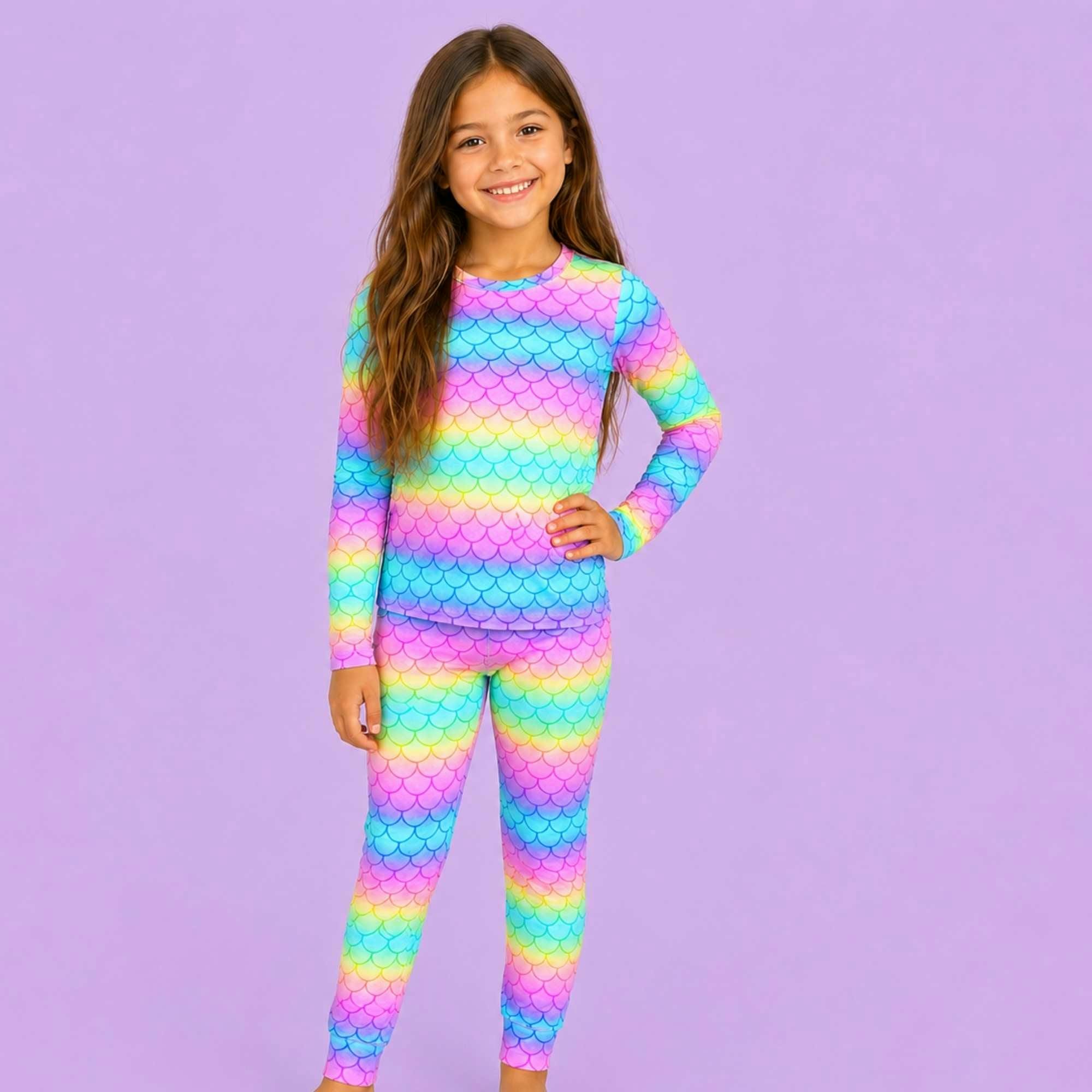 Modal Kids Pajamas - Mermaids