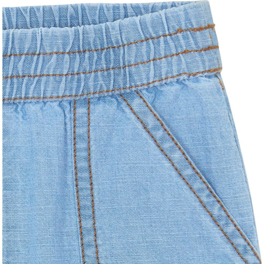 BONTON Light Chambray Darius Baby Pants