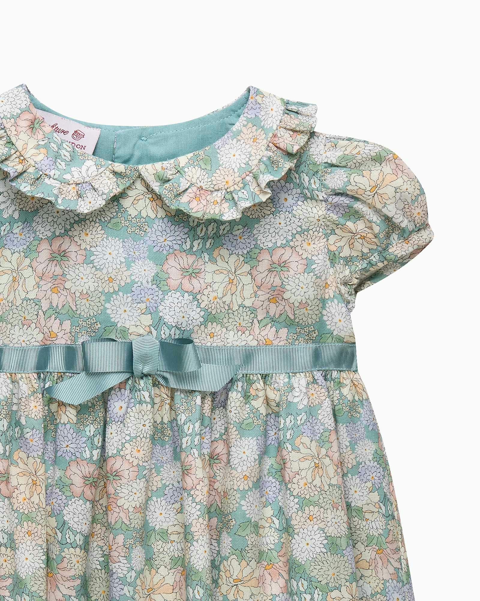 Baby Mabel Floral Pie Crust Dress