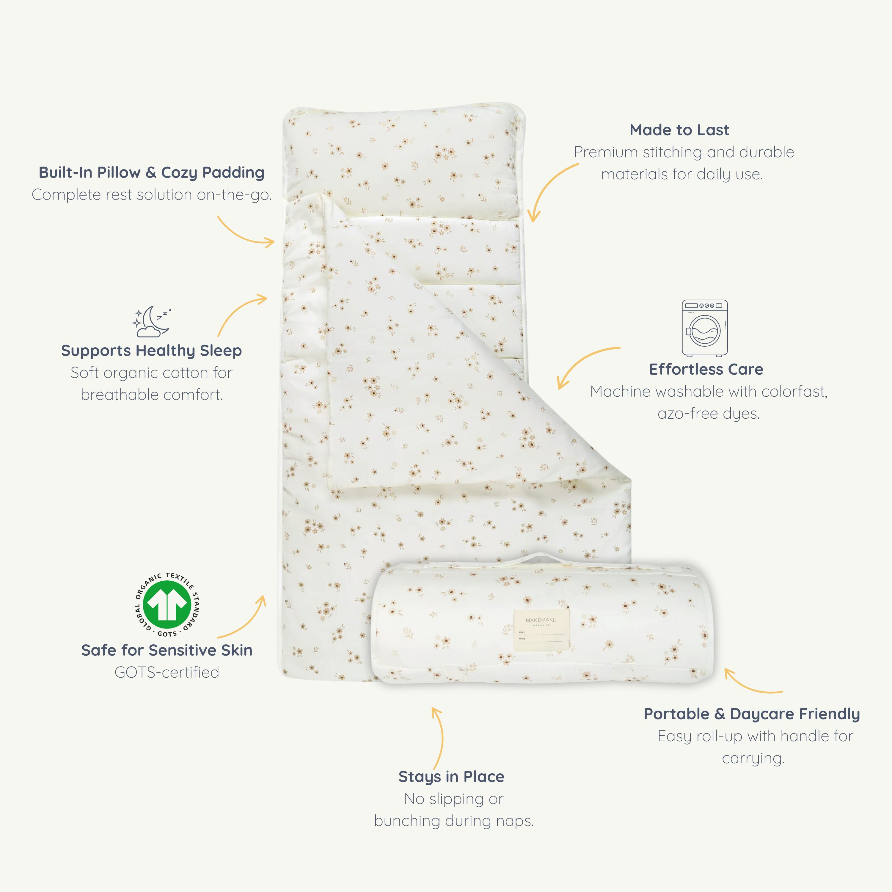 Organic Cozy Comfort Nap Mat
