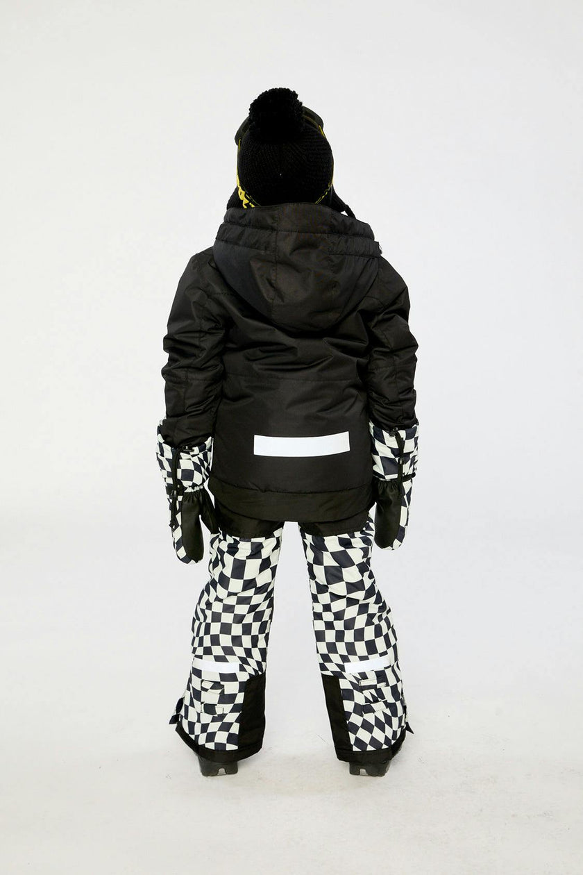 Two Piece Teknik Snowsuit Black And White