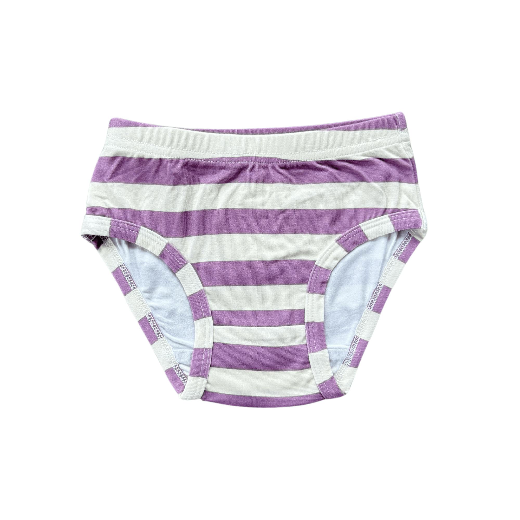 Girl's Underwear Dusky Orchid Stripe