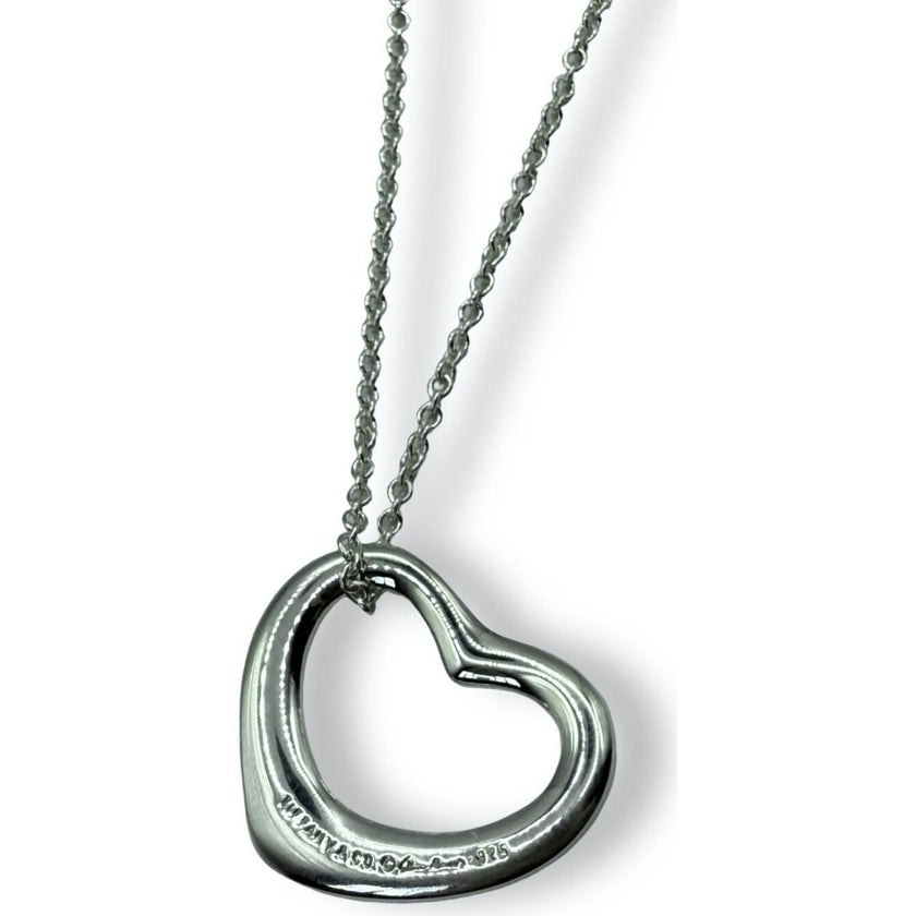 Vintage Tiffany & Co. Open Heart Pendant