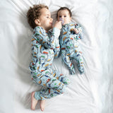 Print Long Sleeve Pajamas