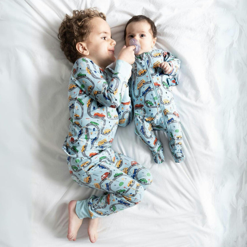 Print Long Sleeve Pajamas