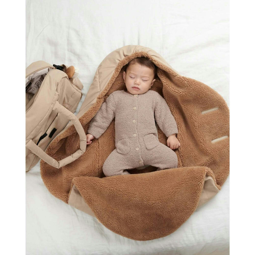 Fuzzy Long Sleeve Jumpsuit