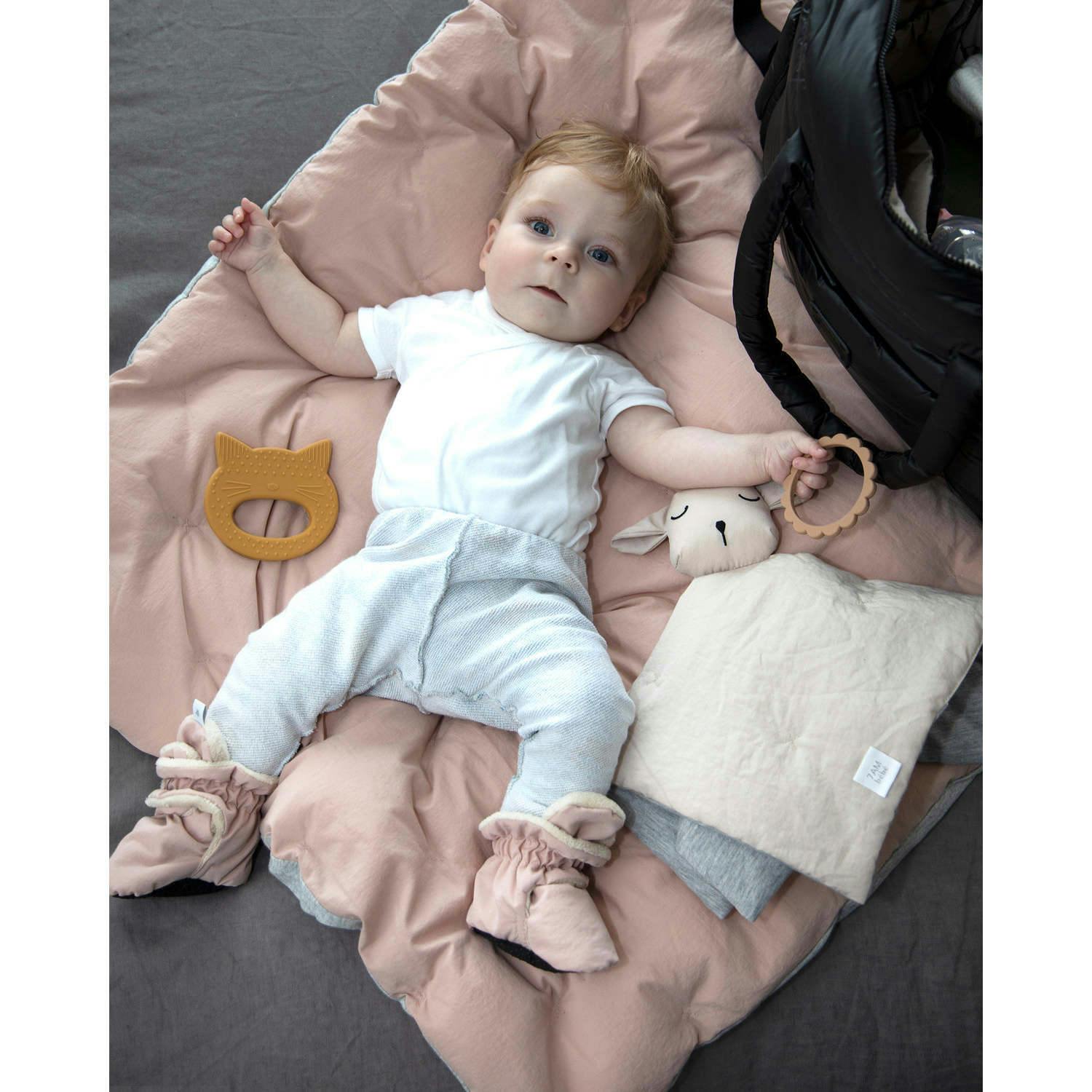 Airy Baby Booties With Anti-Slip Grip Soles