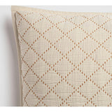 Diamond Stitch Euro Sham Set