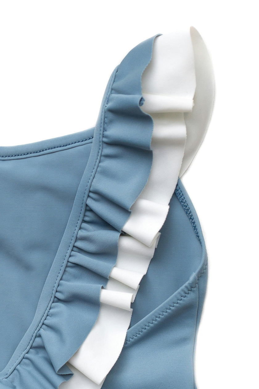 Penelope one piece - Dusty blue