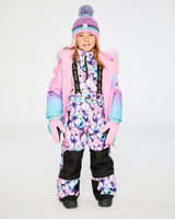 Two Piece Play Snowsuit Pink To Blue Gradient