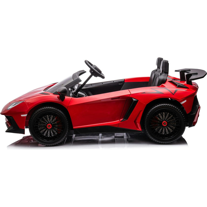 Officially Licensed Lamborghini Aventador 24V 2-Seater Ride-On