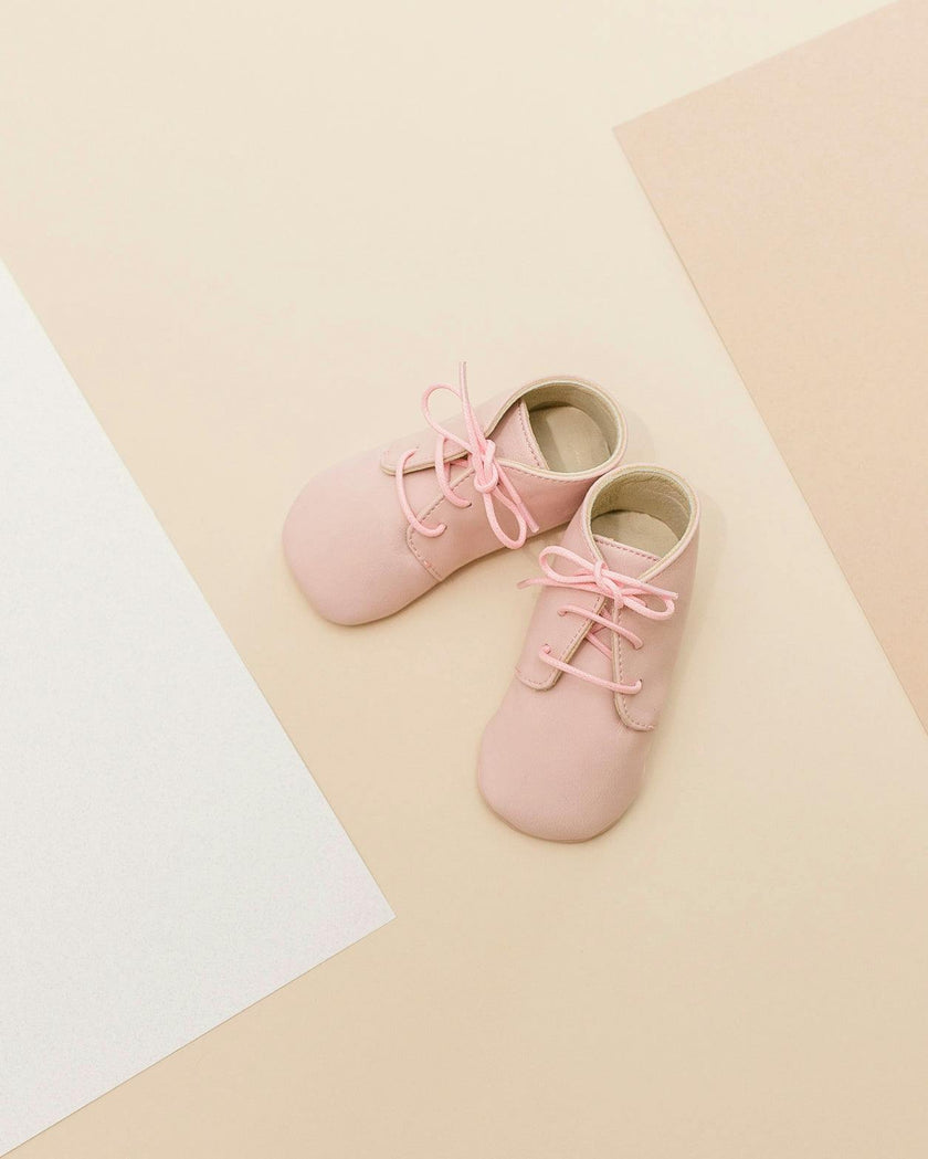 Little Royals Leather Booties Gaby - Pink