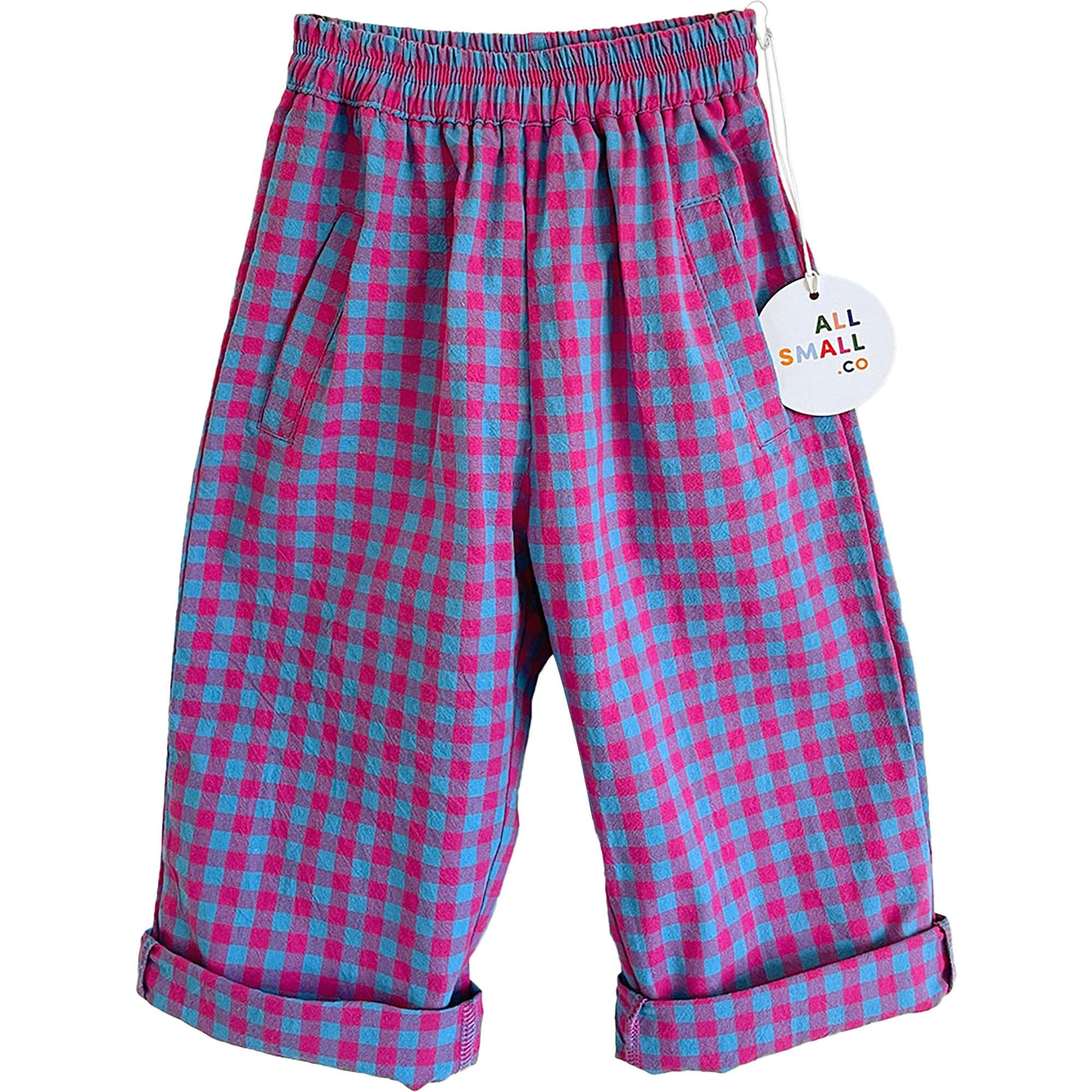 Purple Plaid Pants