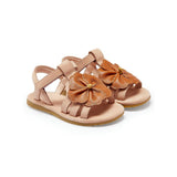 Iles Fields Sandals | Hibiscus | Coral Betting Leather