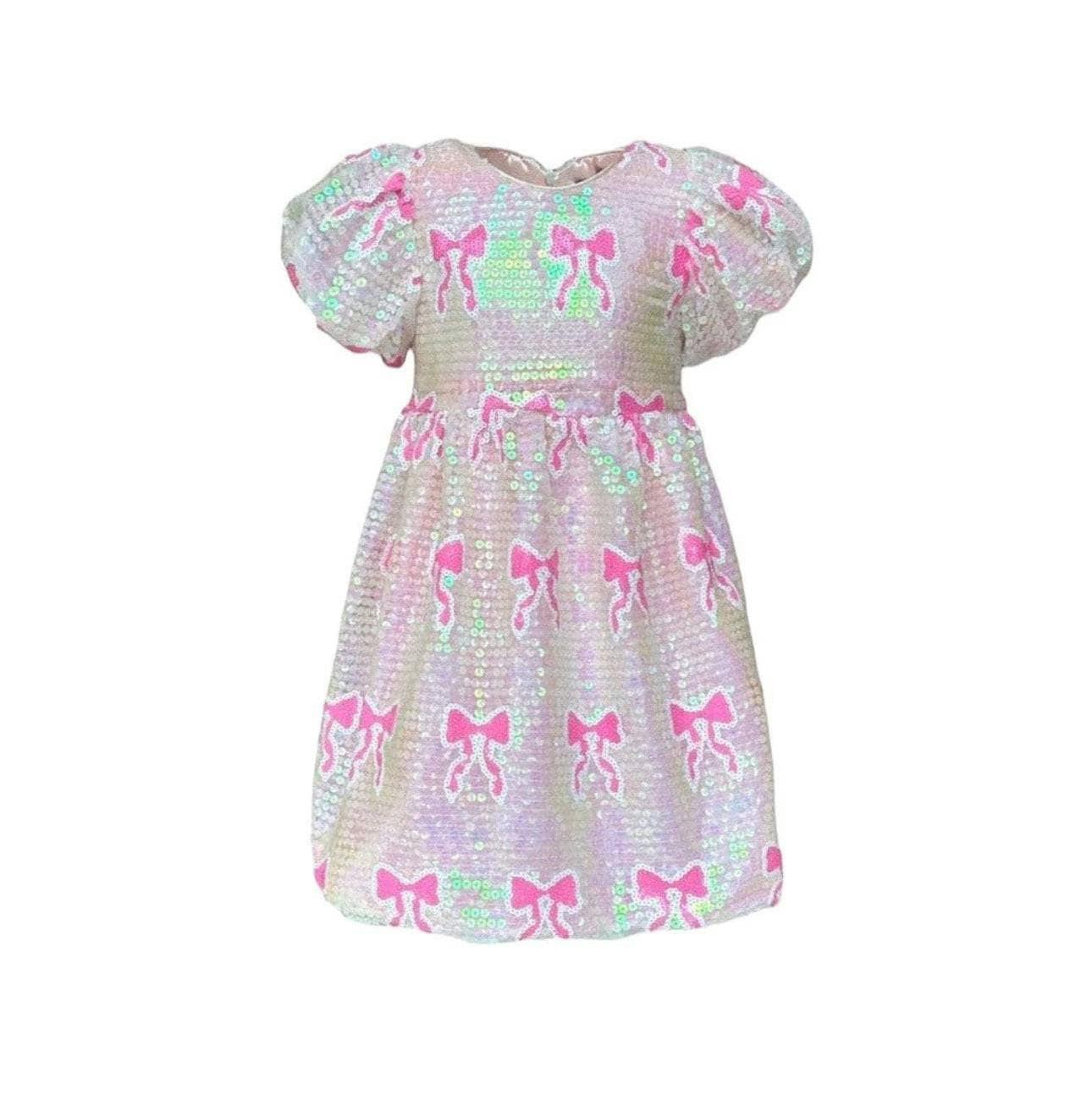 Sequin Bow Dress
