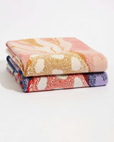 House Plants Knit Blanket
