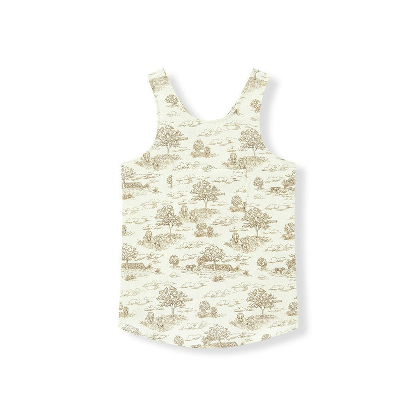 Country Toile Little Helper Apron