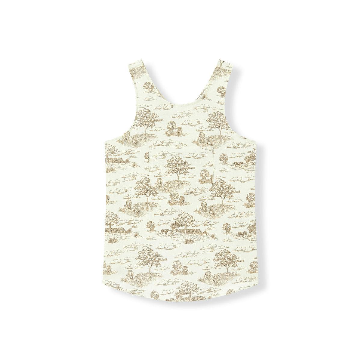 Country Toile Little Helper Apron