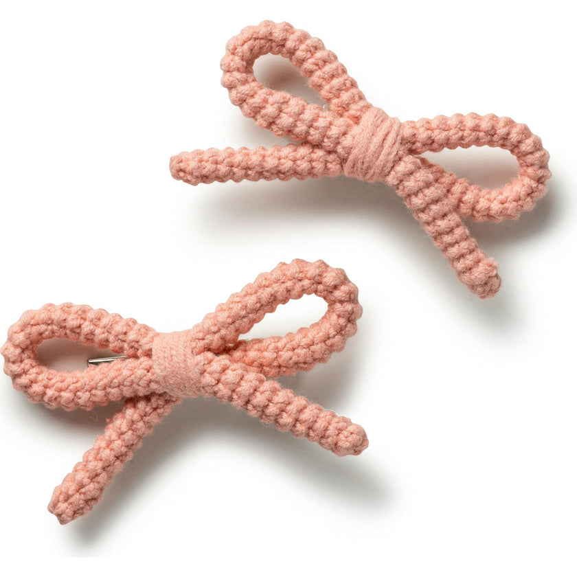 Juliana Textured Knit Double Clip