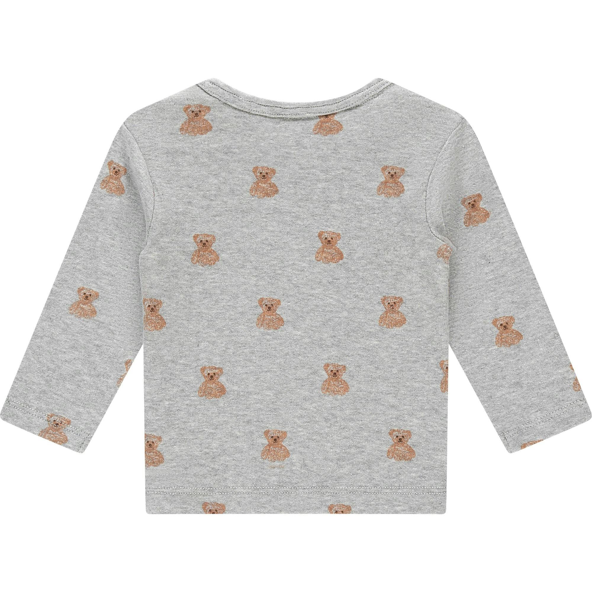 Teddy Print Long Sleeve