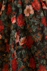 Mini Vanessa Skirt in Moody Christmas Flora