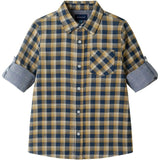 Kids Plaid Double-Facing Buttondown