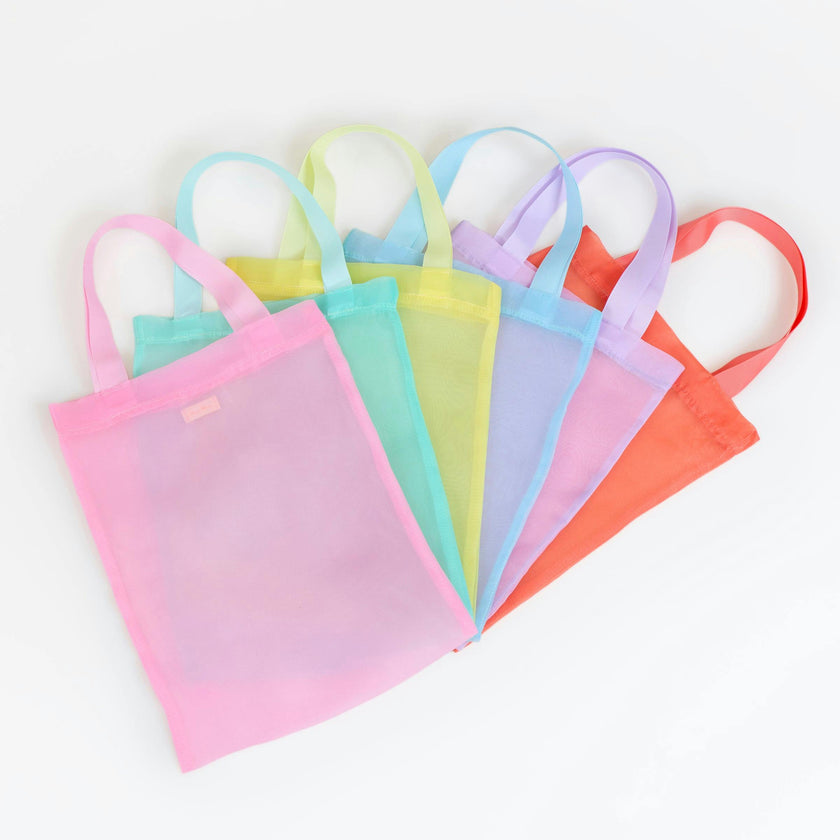 Rainbow Organza Party Bags