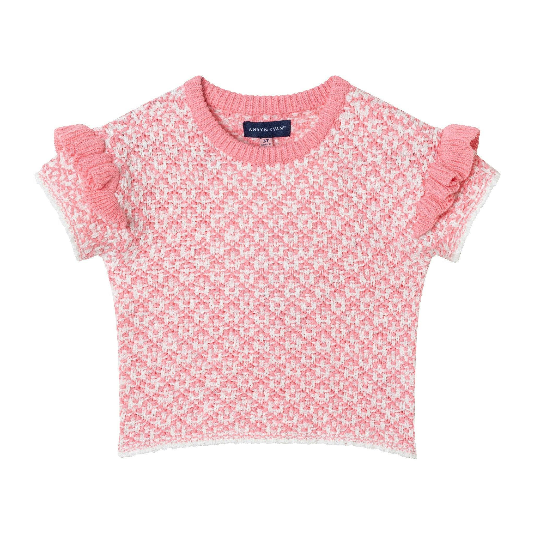 Kids Crochet Top & Short Set