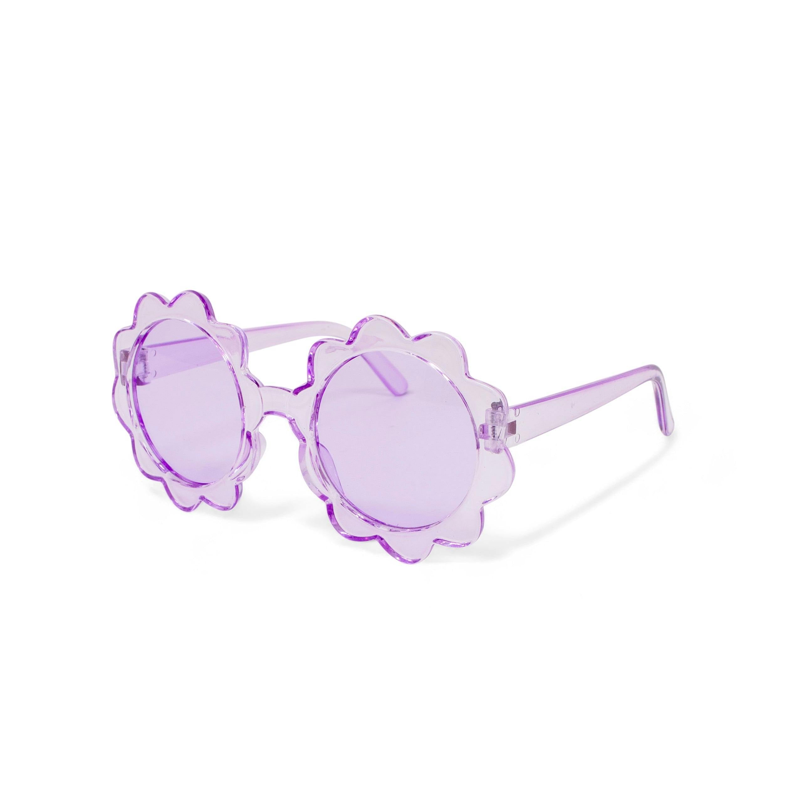 Kid's Transparent Petal Sunglasses
