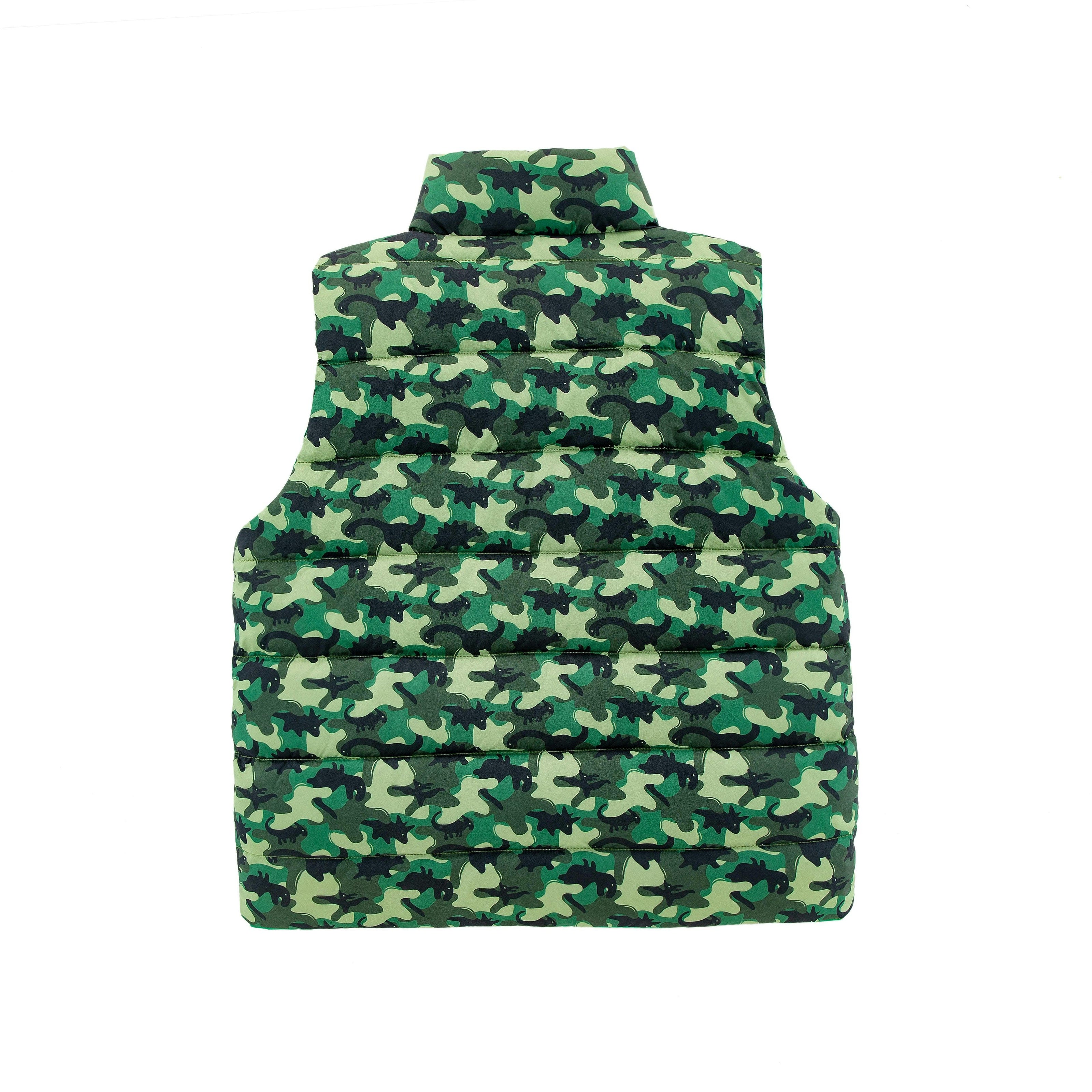 Casey Reversible Down Vest, Green