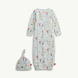 Magnetic Gown & Hat Set