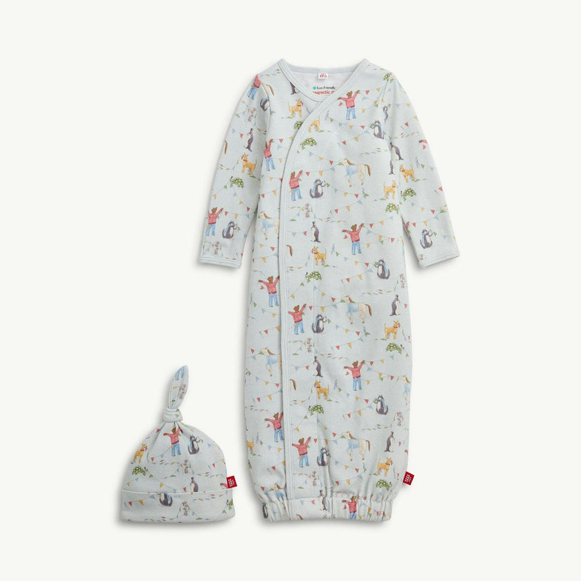 Magnetic Gown & Hat Set