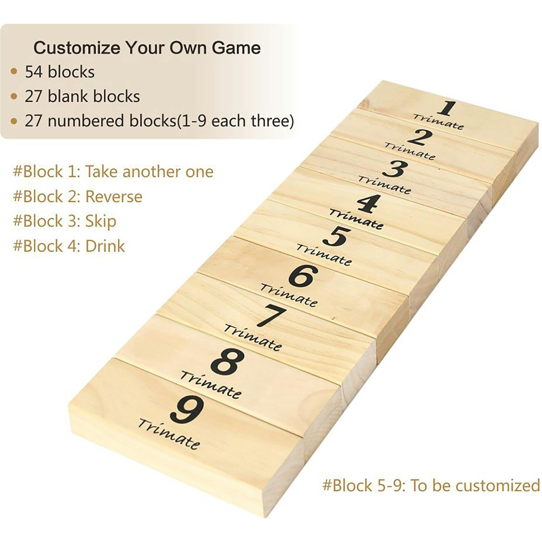 Wooden Toppling Tower: Large - 21.25