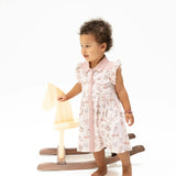 Cowgirl Boots and Bows - Western Pearl Snap Dress & Bloomer