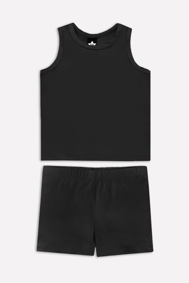 Simply Soft Luxe Cropped Racerback Tank & Tumble Short