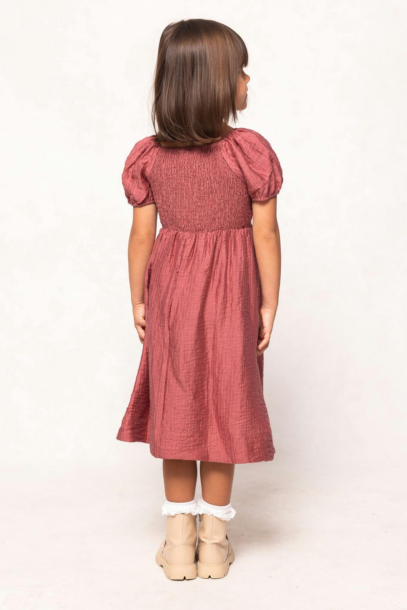 Mini Cassie Dress in Pink