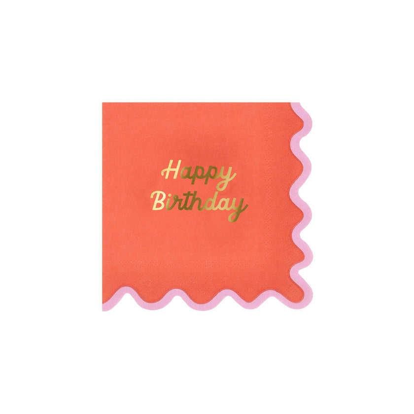 Wiggle Edge Small Napkins