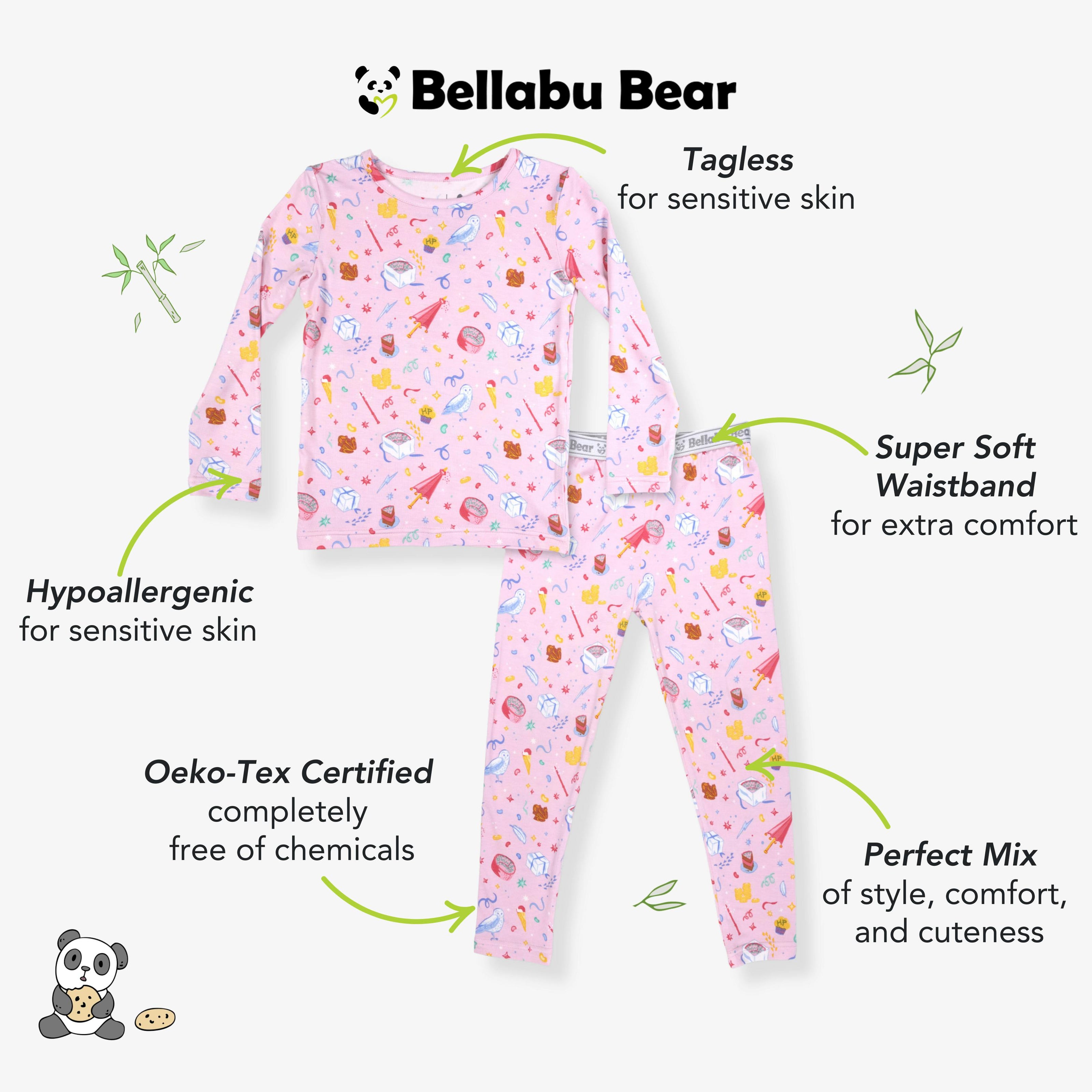 Happee Birthdae Harry Bamboo Kids Pajamas