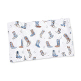 Buckaroo Boots - Swaddle Blanket
