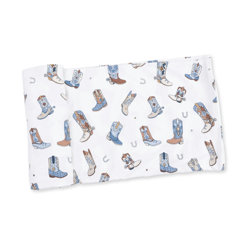 Buckaroo Boots - Swaddle Blanket