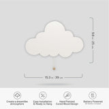 LumiDreams Wall Light - Kid's Decor Nightlight Cloud