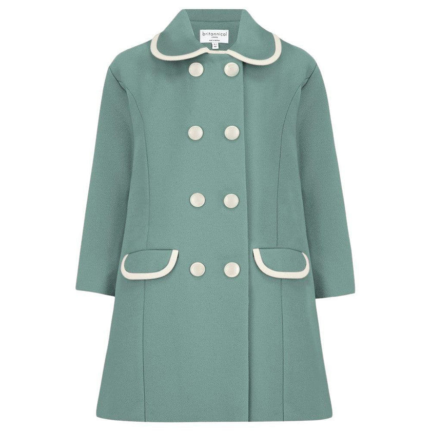 Belgravia Coat - Duck Egg