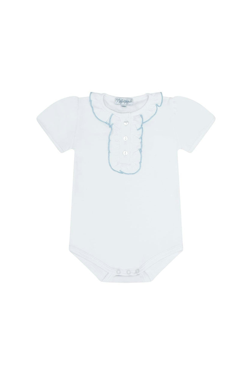 Ruffle Short Sleeve Onesie