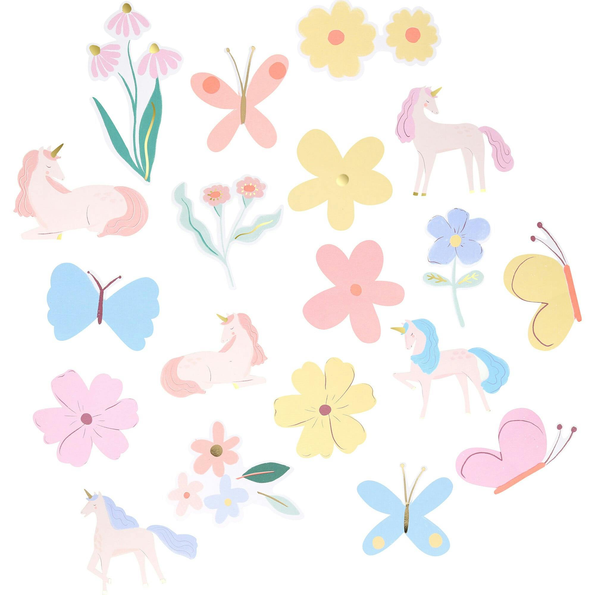 Unicorn Shaped Stickers