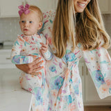 Zip-Up Footie Pajama - Bloom