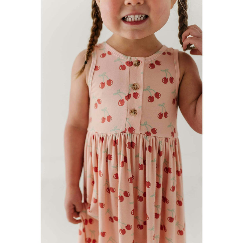 Girl's Henley Tank Dress
