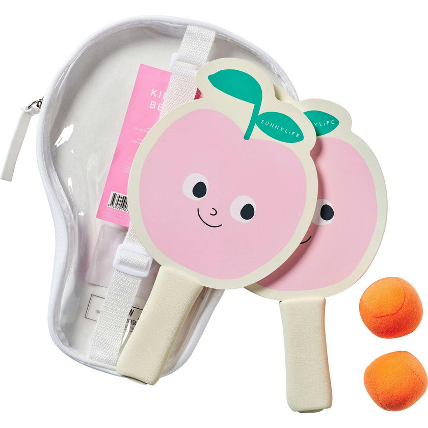 Kids Velcro Beach Bats: Poppy The