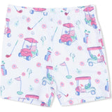 Golf Carts and Flowers - Loungewear Short Set